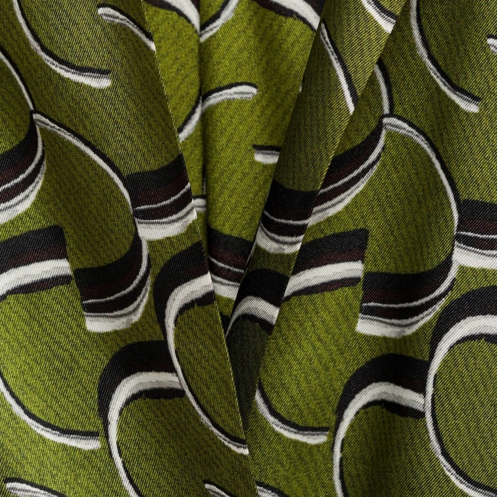PRINTED SATIN DRESS - Picture 6 of 6